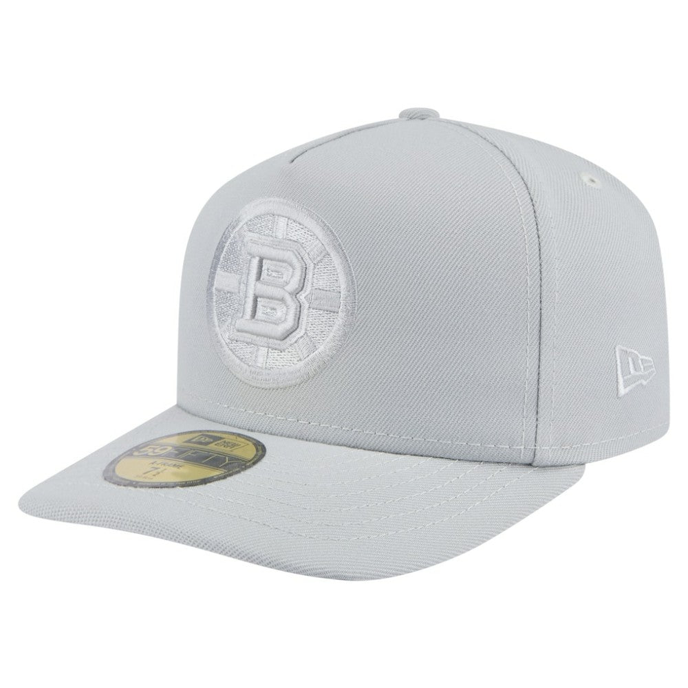 Boston Bruins New Era Color Pack A-Frame 59FIFTY Fitted Hat - Gray - NHL 201912260