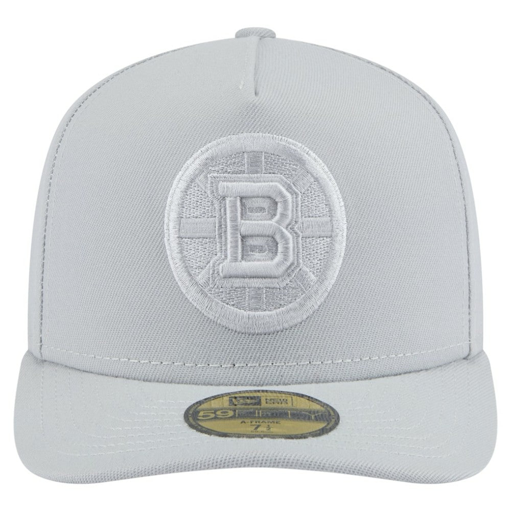 Boston Bruins New Era Color Pack A-Frame 59FIFTY Fitted Hat - Gray - NHL 201912260