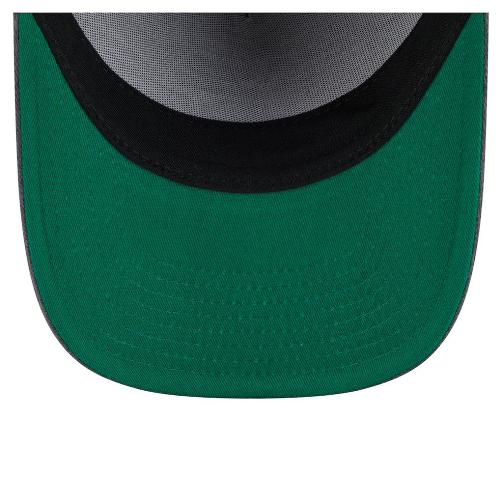 Seattle Kraken New Era Throwback Washed A-Frame Pre-Curved 9FIFTY Snapback Hat - Charcoal - NHL 201912307