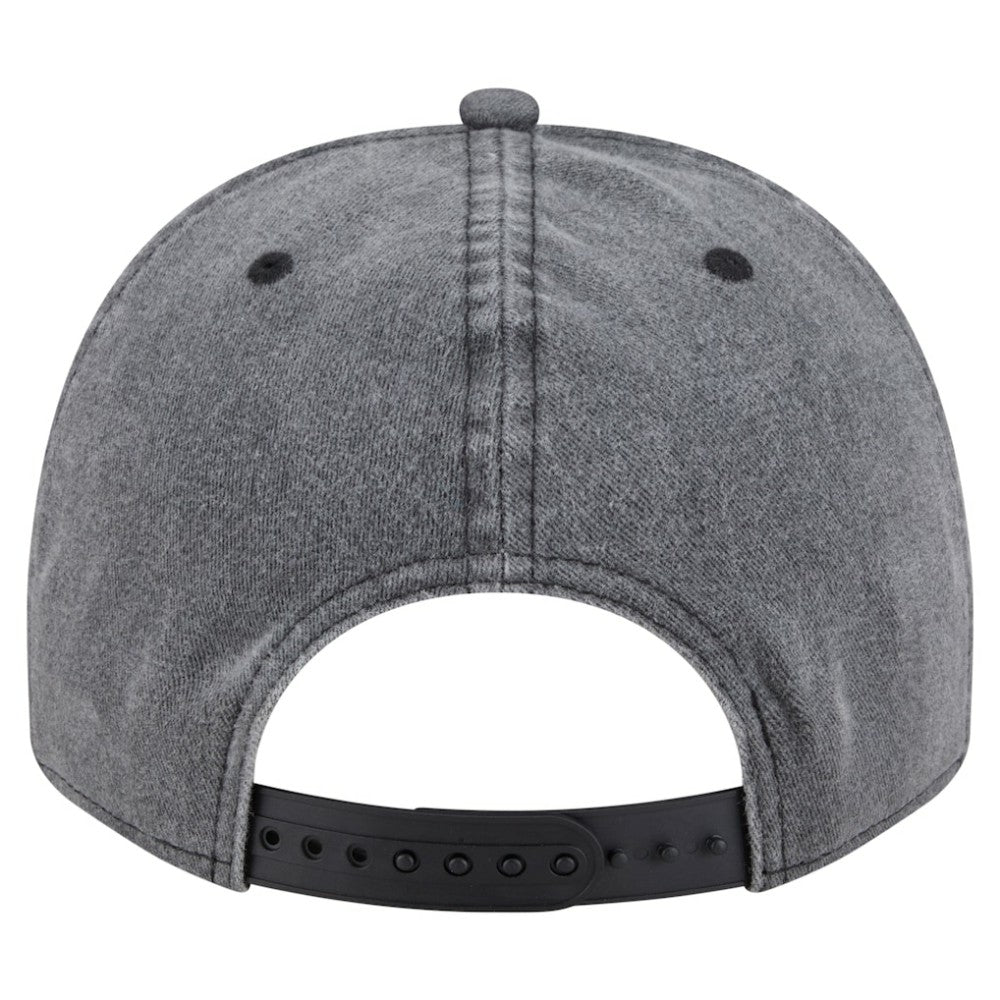 Colorado Avalanche New Era Throwback Washed A-Frame Pre-Curved 9FIFTY Snapback Hat - Charcoal - NHL 201912317