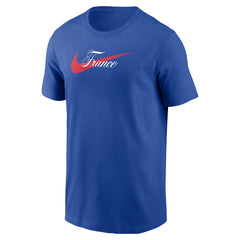 France National Team Team Wordmark Swoosh Core T-Shirt Royal - Nike outlet