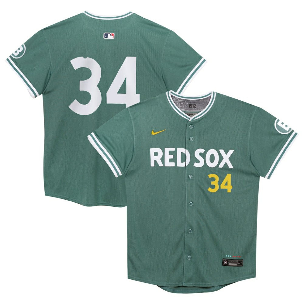 David Ortiz Boston Red Sox Nike Preschool 2025 City Connect Limited Retired Player Jersey - Green - Nike Lifestyle