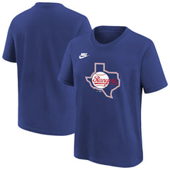 Texas Rangers Nike Youth Cooperstown Collection Team Logo T-Shirt - Royal - Nike Sale