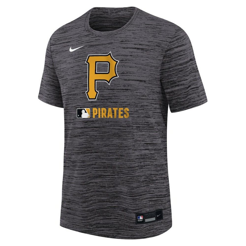 Pittsburgh Pirates Nike Youth Authentic Collection Velocity Performance T-Shirt - Black - Nike Online