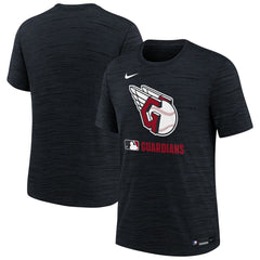 Cleveland Guardians Nike Youth Authentic Collection Velocity Performance T-Shirt - Navy - Nike Online
