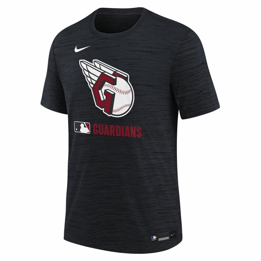 Cleveland Guardians Nike Youth Authentic Collection Velocity Performance T-Shirt - Navy - Nike Online
