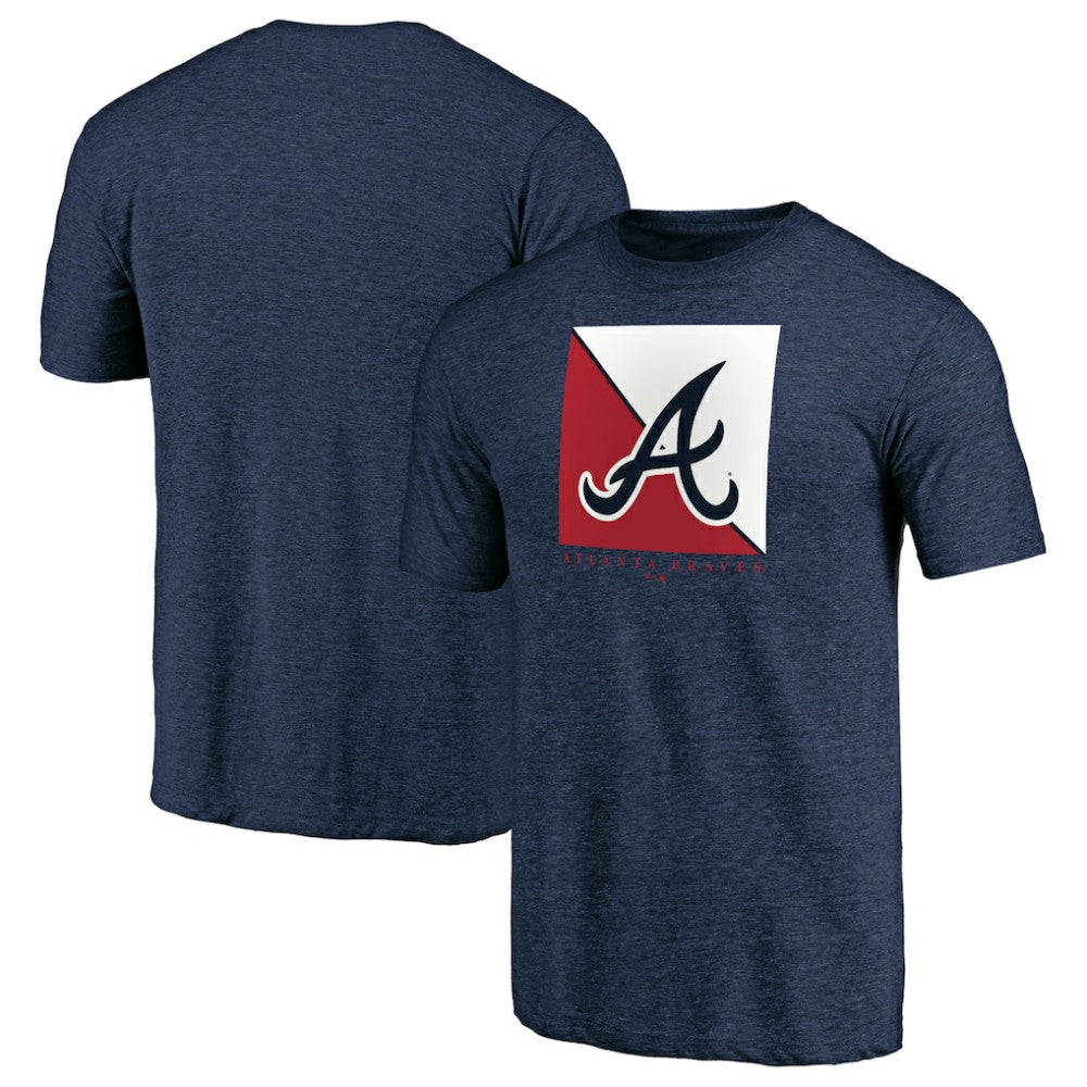 Atlanta Braves Pregame Vibe Tri-Blend T-Shirt - Navy - MLB on Sale