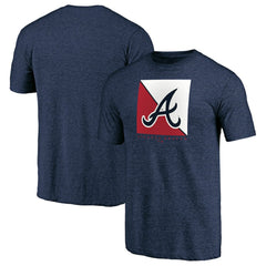 Atlanta Braves Pregame Vibe Tri-Blend T-Shirt - Navy - MLB on Sale