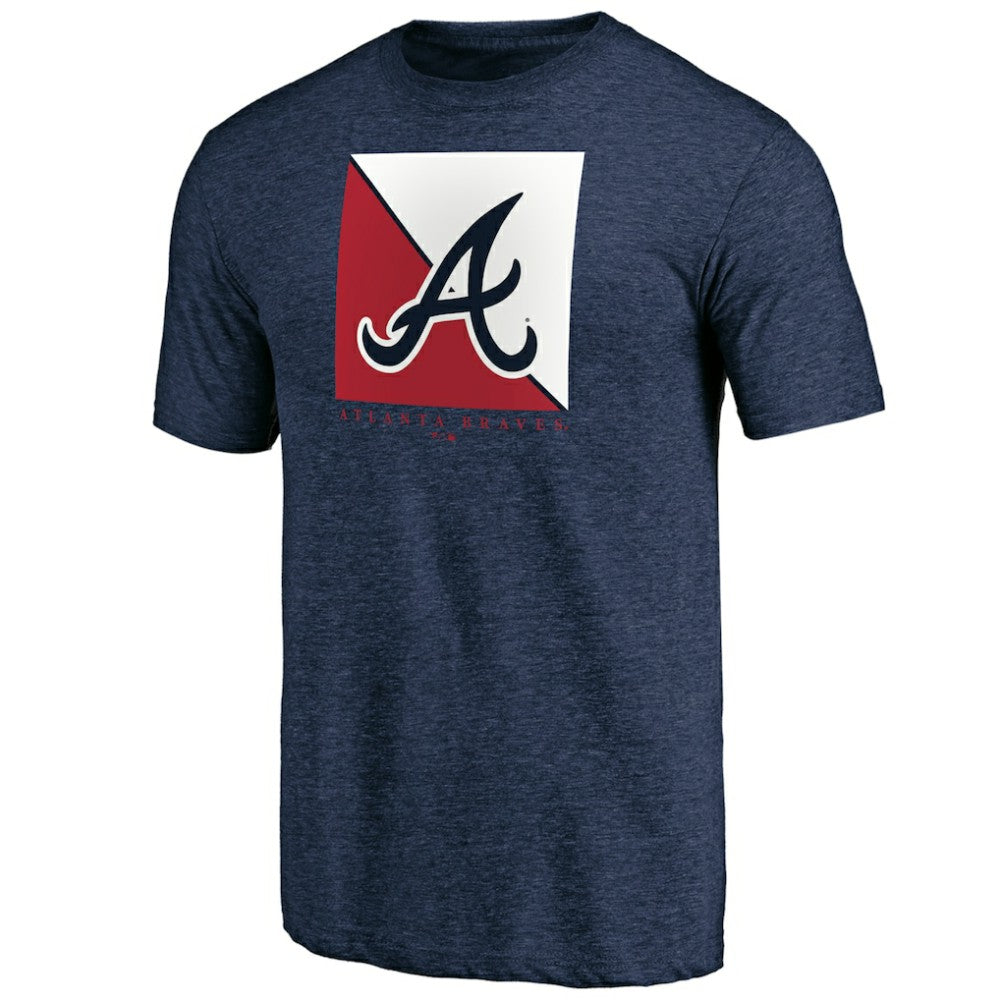 Atlanta Braves Pregame Vibe Tri-Blend T-Shirt - Navy - MLB on Sale