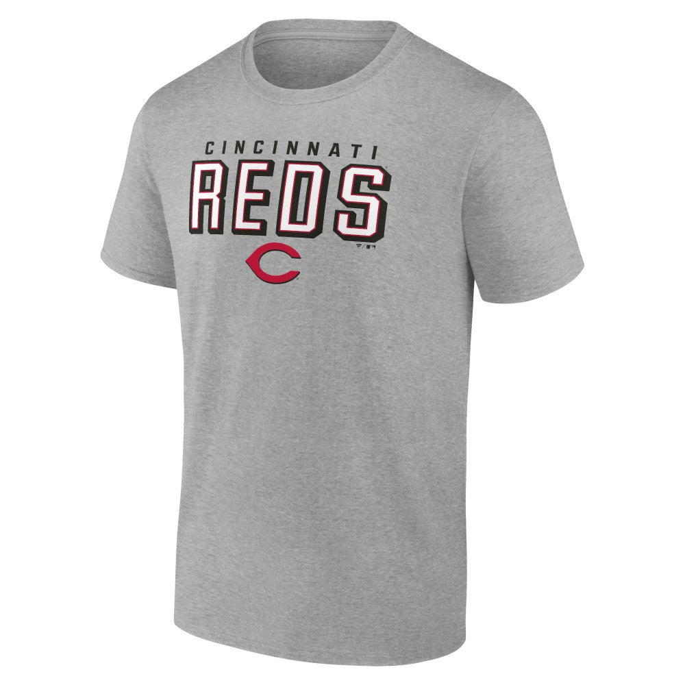 Cincinnati Reds Swagger T-Shirt - Heather Gray - MLB on Sale