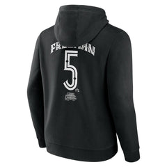 Freddie Freeman Los Angeles Dodgers Mister Cartoon Name & Number Pullover Hoodie - Black - MLB Lifestyle