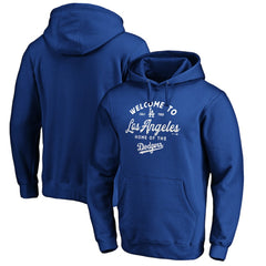 Los Angeles Dodgers Hometown Collection Long Ball Pullover Hoodie - Royal - MLB Sale
