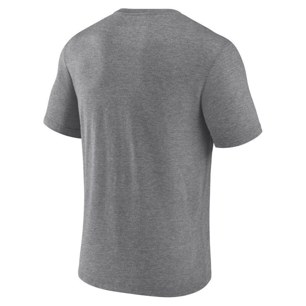 Milwaukee Brewers Barrel Tri-Blend T-Shirt - Heather Gray - MLB Lifestyle