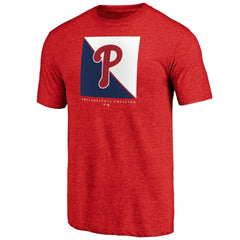 Philadelphia Phillies Pregame Vibe Tri-Blend T-Shirt - Red - MLB Online