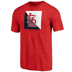 St. Louis Cardinals Pregame Vibe Tri-Blend T-Shirt - Red - MLB Online