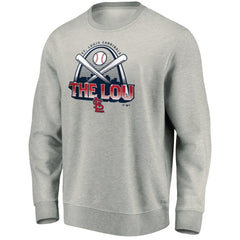 St. Louis Cardinals Heater Pullover Sweatshirt - Gray - MLB Online