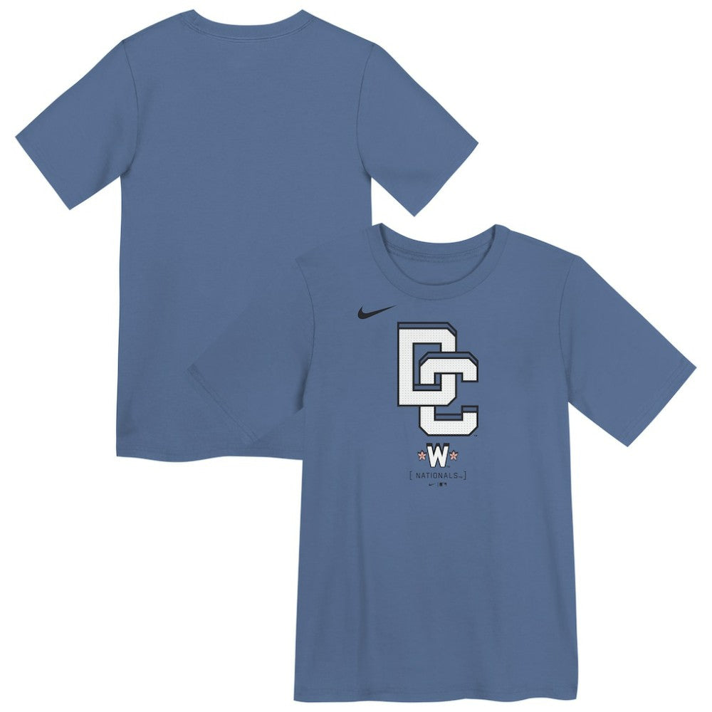 Washington Nationals Nike Preschool 2025 City Connect T-Shirt - Blue - Nike Discount