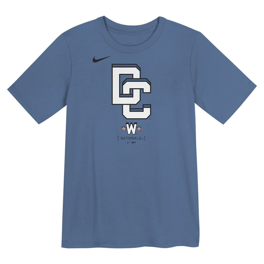 Washington Nationals Nike Preschool 2025 City Connect T-Shirt - Blue - Nike Discount