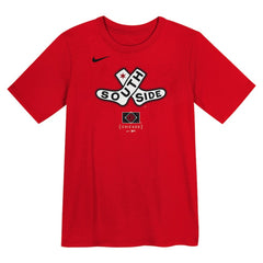 Chicago White Sox Nike Preschool 2025 City Connect Logo T-Shirt - Red - Nike Lifestyle