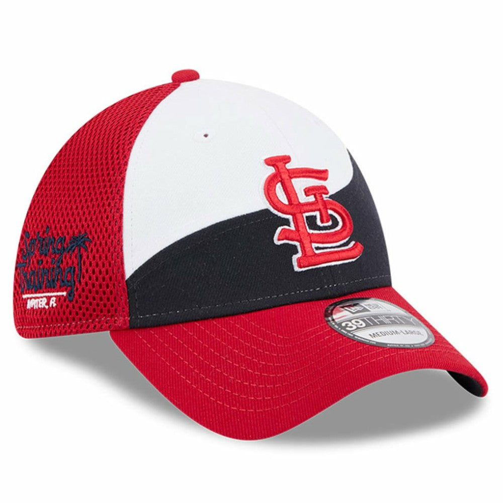 St. Louis Cardinals New Era 2025 Spring Training 39THIRTY Flex Hat - Navy/Red - New Era Lifestyle