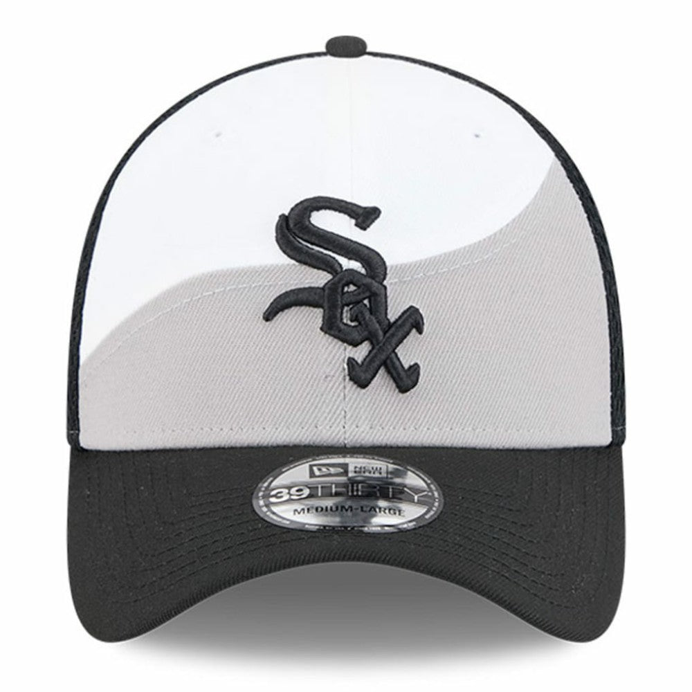 Chicago White Sox New Era 2025 Spring Training 39THIRTY Flex Hat - Gray/Black - New Era Discount