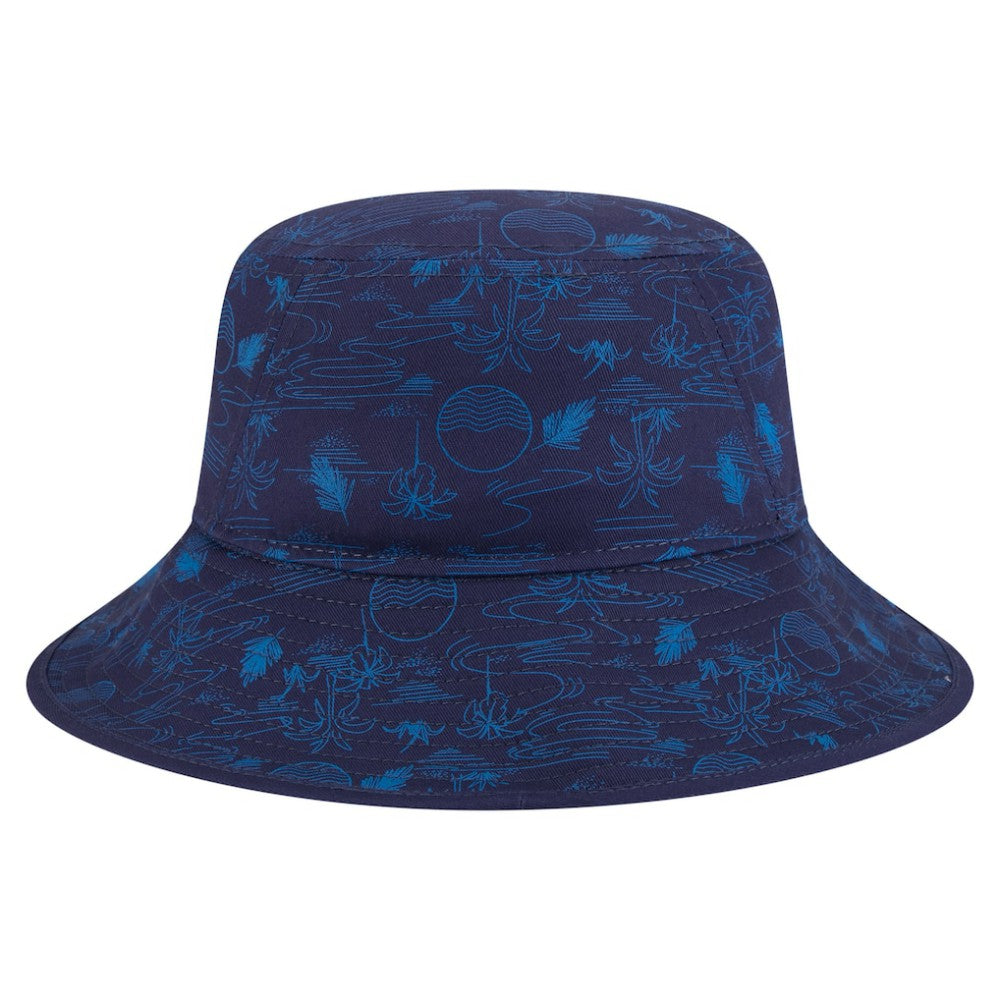 Tampa Bay Rays New Era 2025 Spring Training All Over Print Bucket Hat - Navy - New Era Online
