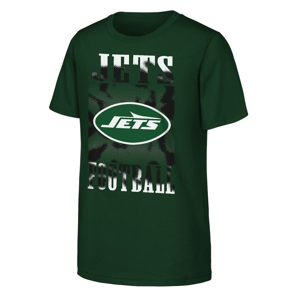 New York Jets Youth Garage Hero T-Shirt Green
