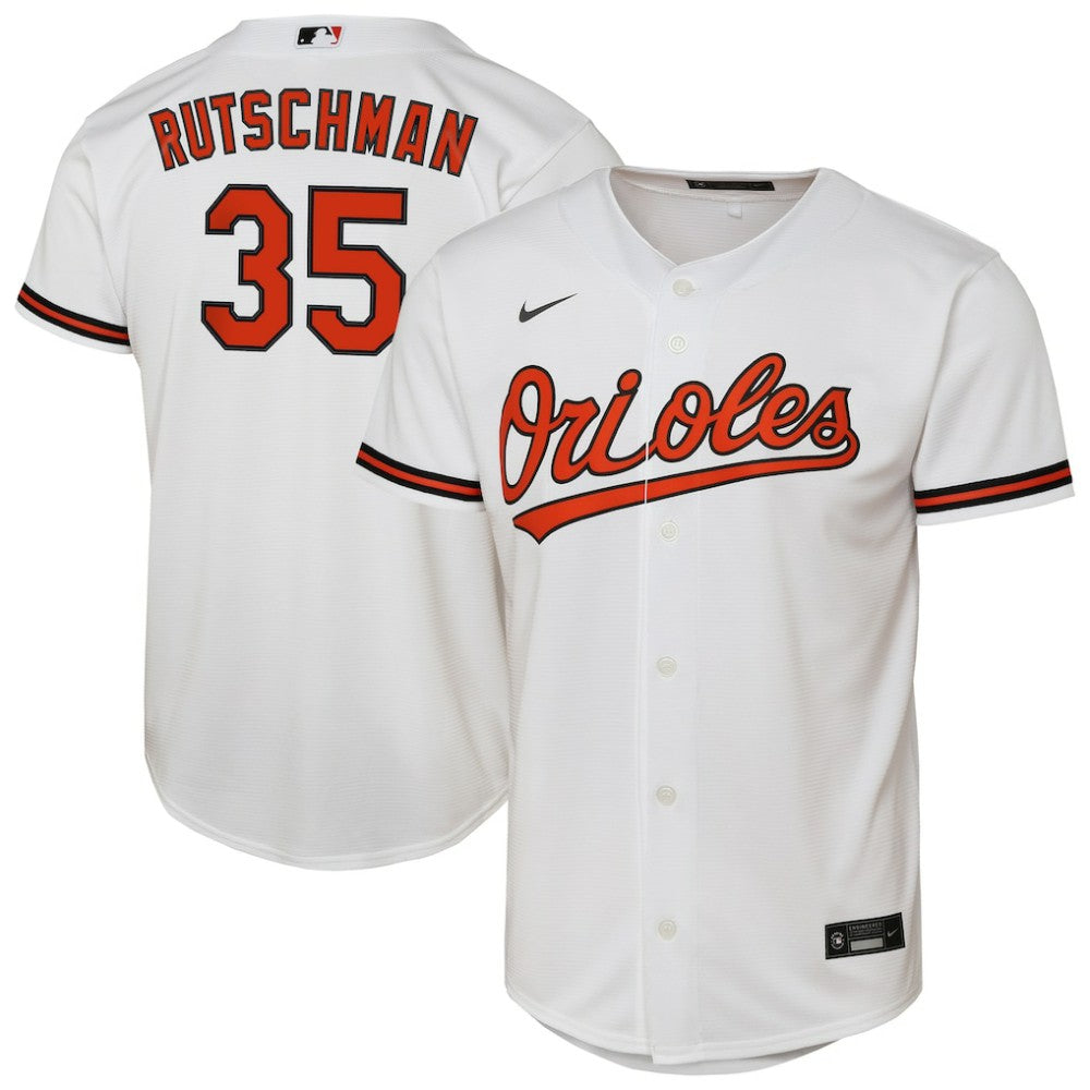 Adley Rutschman Baltimore Orioles Nike Youth Home Replica Player Jersey - White - Nike on Sale