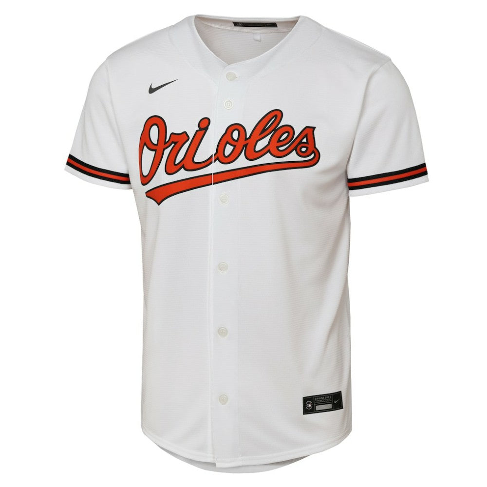 Cedric Mullins Baltimore Orioles Nike Youth Home Replica Player Jersey - White - Nike Lifestyle