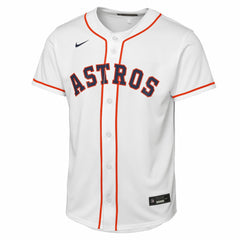 Jose Altuve Houston Astros Nike Youth Home Replica Player Jersey - White - Nike on Sale