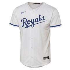 Bobby Witt Jr. Kansas City Royals Nike Youth Home Replica Player Jersey - White - Nike Lifestyle