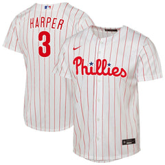 Bryce Harper Philadelphia Phillies Nike Youth Home Replica Player Jersey - White - Nike on Sale