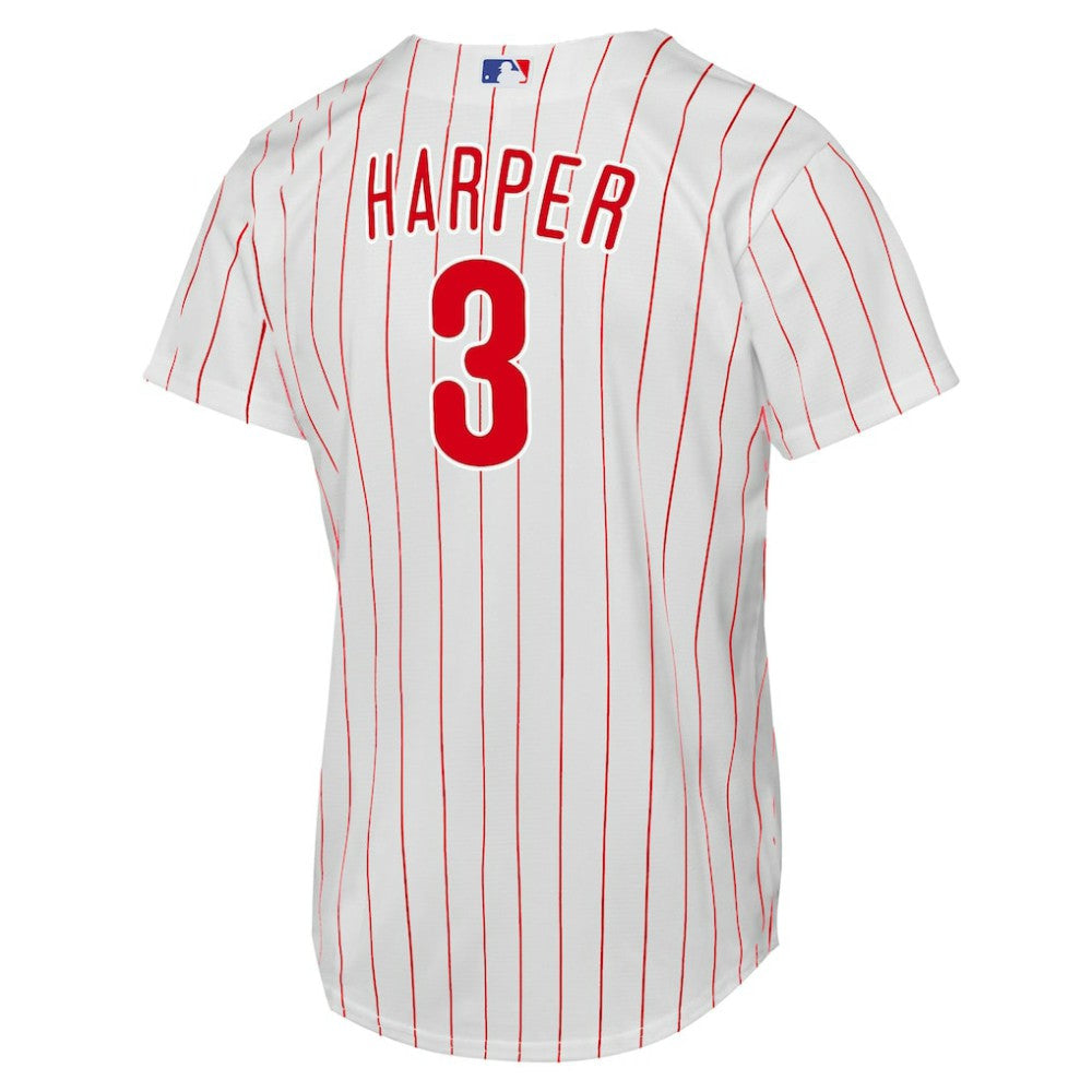 Bryce Harper Philadelphia Phillies Nike Youth Home Replica Player Jersey - White - Nike on Sale