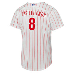 Nick Castellanos Philadelphia Phillies Nike Youth Home Replica Player Jersey - White - Nike Discount