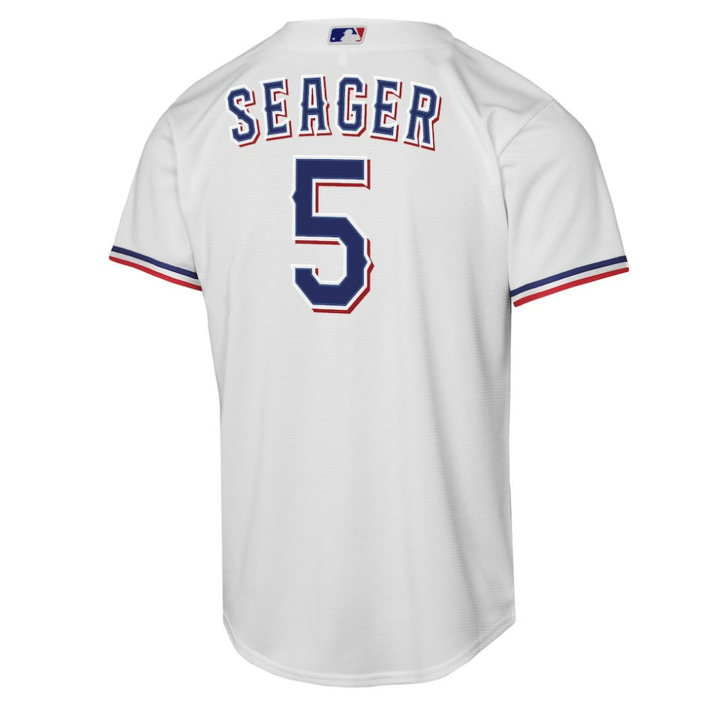 Corey Seager Texas Rangers Nike Youth Home Replica Player Jersey - White - Nike Lifestyle