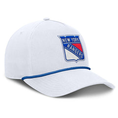 New York Rangers Fanatics Rope A-Frame Adjustable Hat - White - NHL 201922906