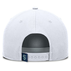 Seattle Kraken Fanatics Rope A-Frame Adjustable Hat - White - NHL 201922921