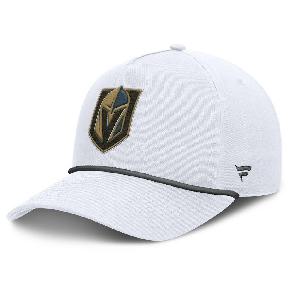 Vegas Golden Knights Fanatics Rope A-Frame Adjustable Hat - White - NHL 201922930