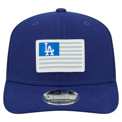Los Angeles Dodgers New Era Flag 9SEVENTY Stretch-Snap Hat - Royal - New Era Lifestyle