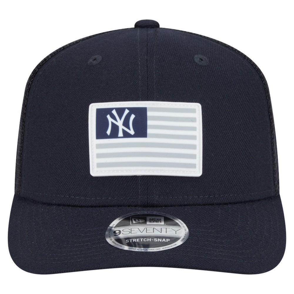 New York Yankees New Era Flag 9SEVENTY Stretch-Snap Hat - Navy - New Era Sale