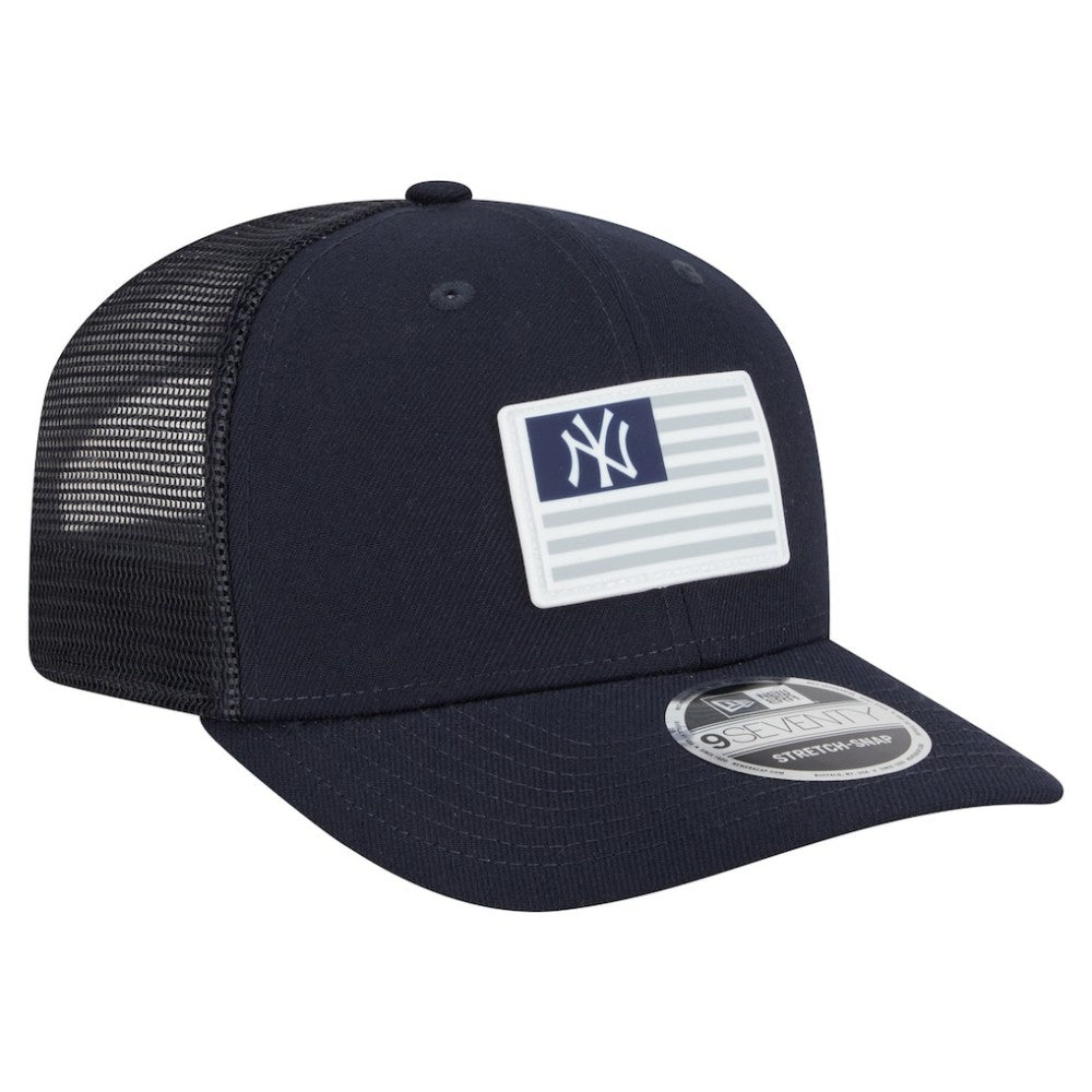 New York Yankees New Era Flag 9SEVENTY Stretch-Snap Hat - Navy - New Era Sale