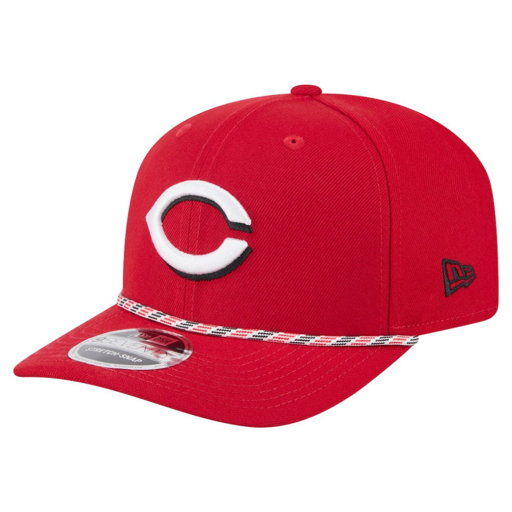 Cincinnati Reds New Era Multi-Rope 9SEVENTY Stretch-Snap Hat - Red - New Era Online