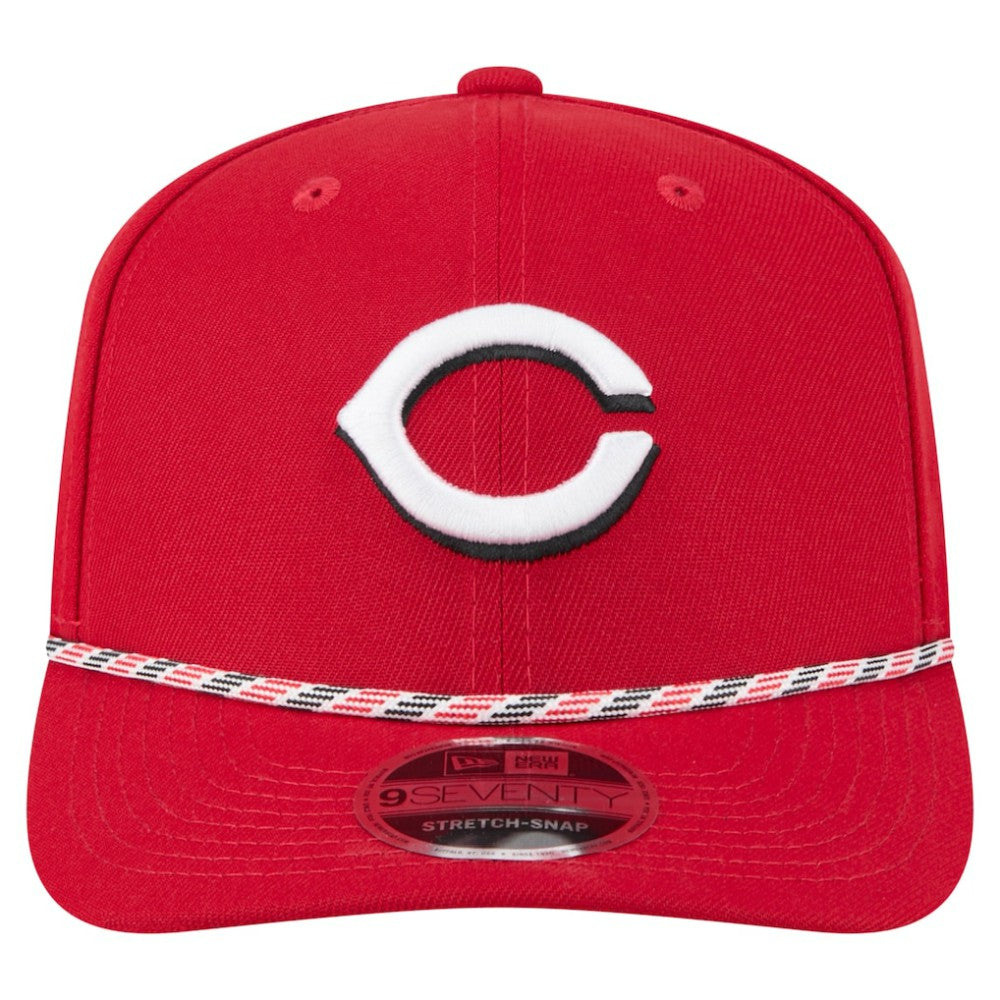 Cincinnati Reds New Era Multi-Rope 9SEVENTY Stretch-Snap Hat - Red - New Era Online