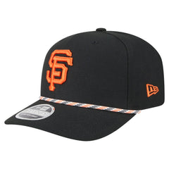 San Francisco Giants New Era Multi-Rope 9SEVENTY Stretch-Snap Hat - Black - New Era on Sale