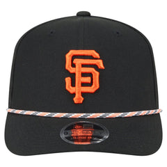 San Francisco Giants New Era Multi-Rope 9SEVENTY Stretch-Snap Hat - Black - New Era on Sale
