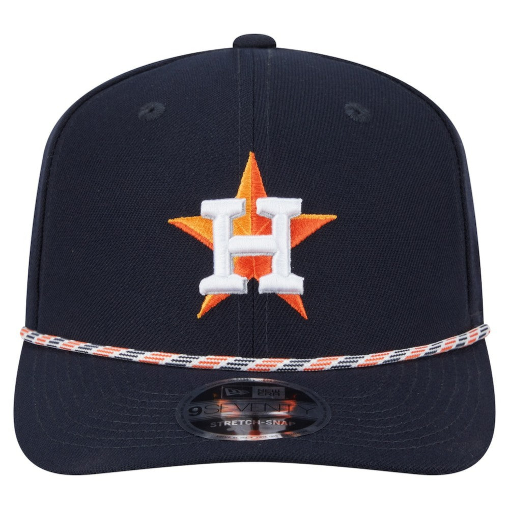 Houston Astros New Era Multi-Rope 9SEVENTY Stretch-Snap Hat - Navy - New Era Discount