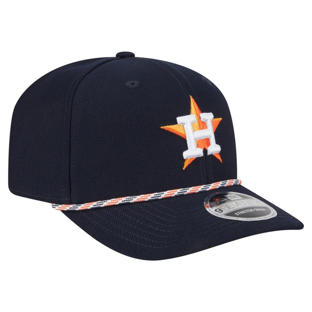 Houston Astros New Era Multi-Rope 9SEVENTY Stretch-Snap Hat - Navy - New Era Discount