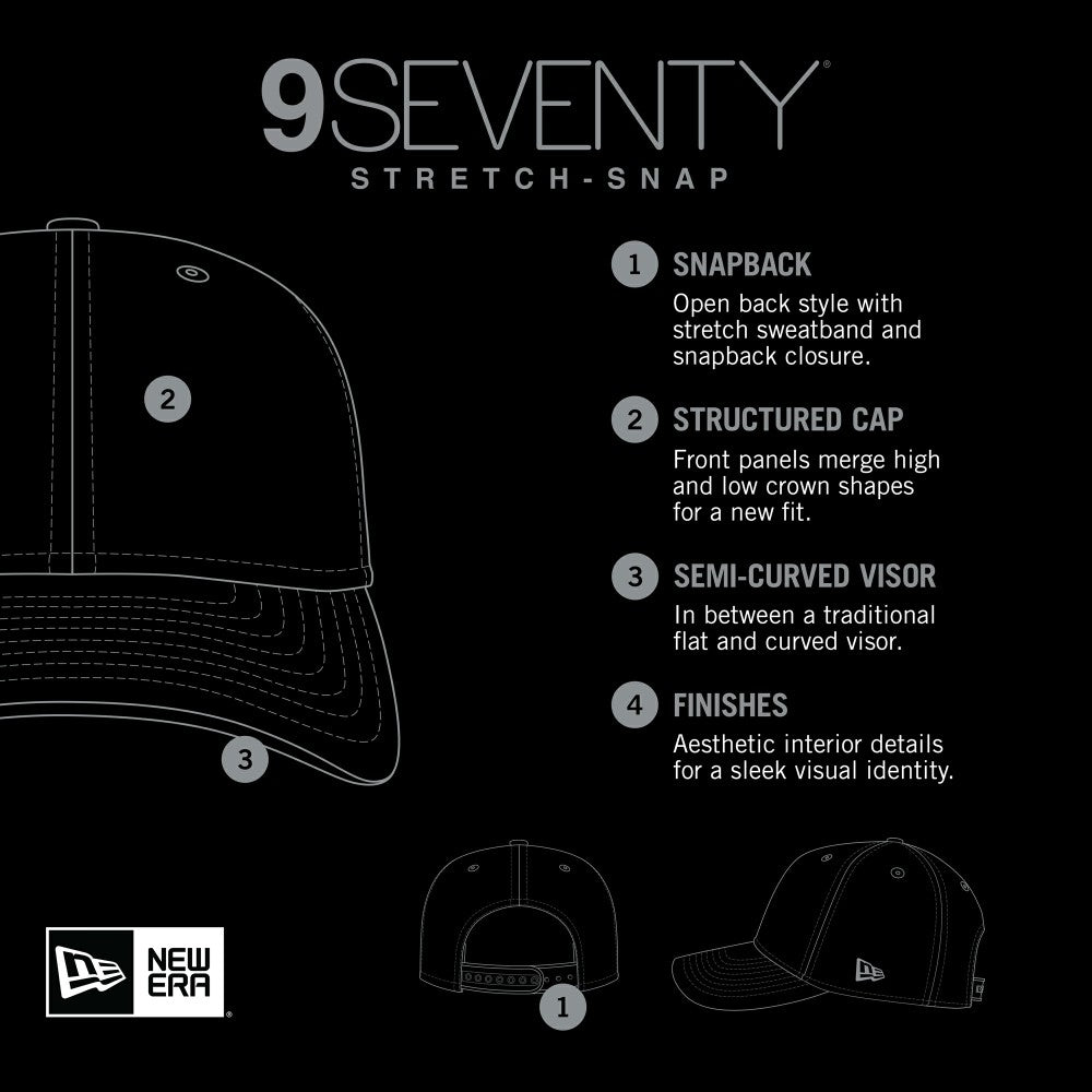 Los Angeles Dodgers New Era Multi-Rope 9SEVENTY Stretch-Snap Hat - Royal - New Era Online