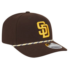 San Diego Padres New Era Multi-Rope 9SEVENTY Stretch-Snap Hat - Brown - New Era Lifestyle