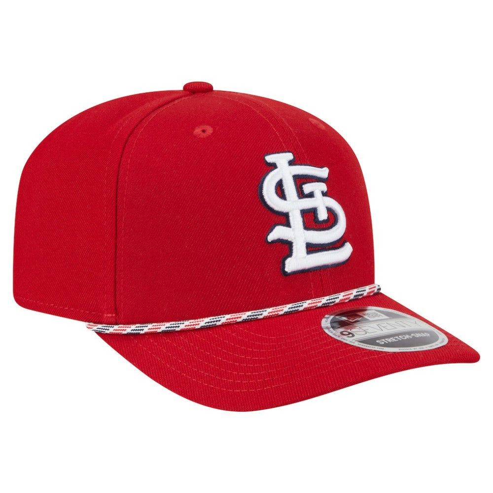St. Louis Cardinals New Era Multi-Rope 9SEVENTY Stretch-Snap Hat - Red - New Era Online
